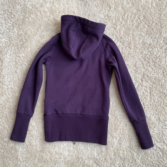 Roots Canada Paddlecreek Hoodie Womens Size S Purple Full Zip Warm Fleece Jacket - Picture 16 of 16